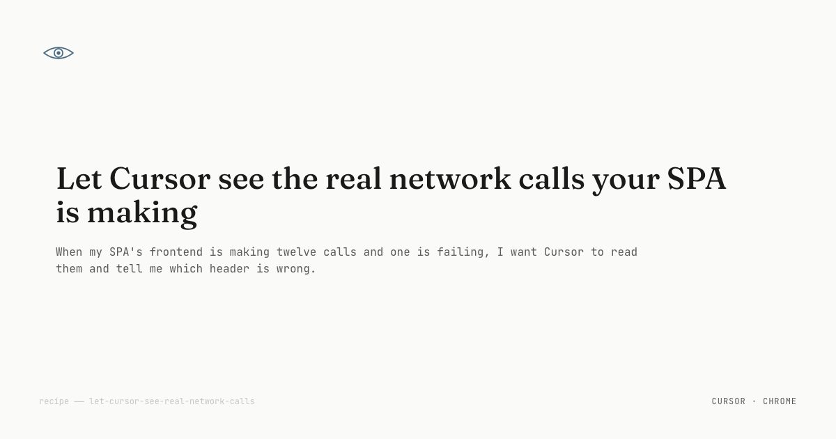 Cursor reading peek network data and identifying a bad header